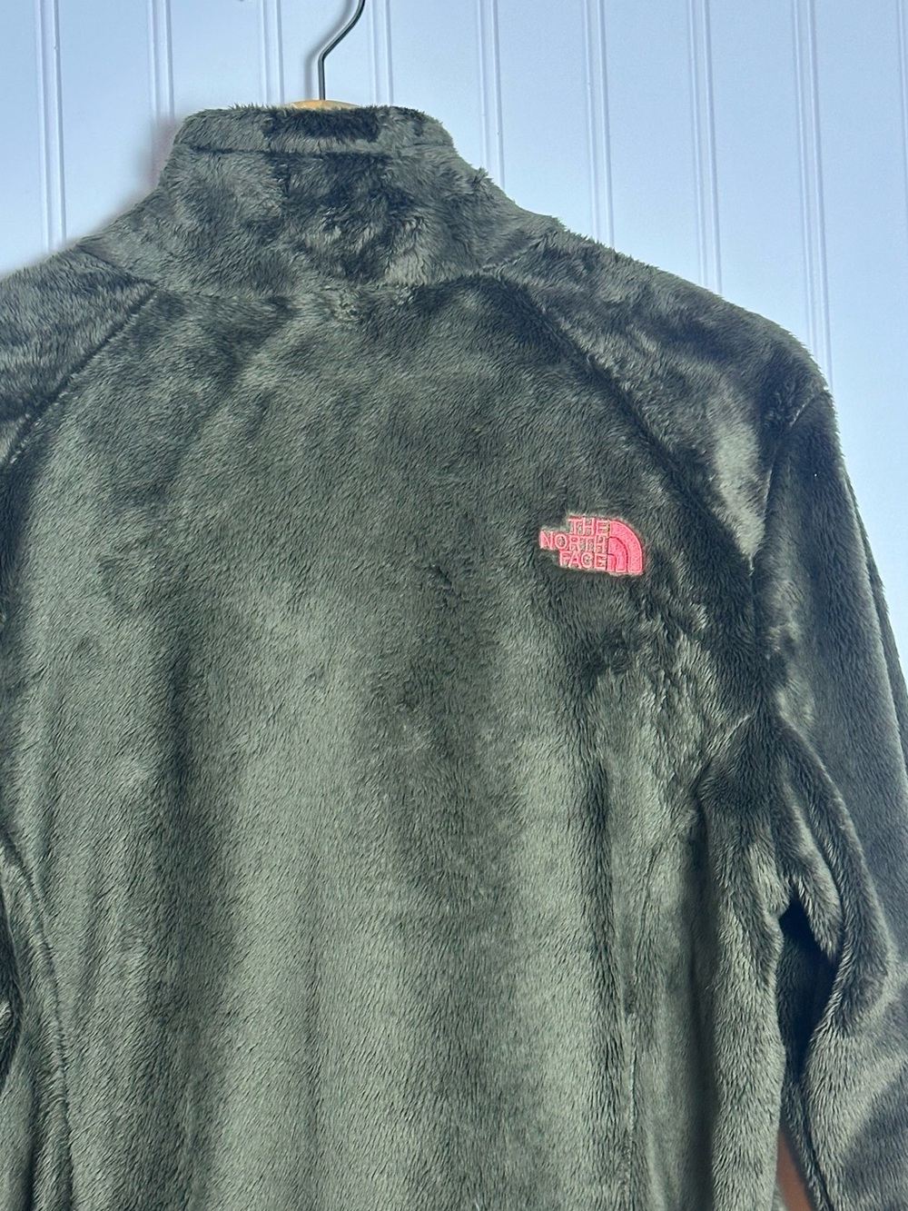 The North Face Osito Jacket full-zip fleece fuzzy" or silken high-pile texture L - Picture 9 of 11